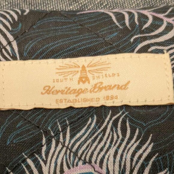 Heritage Barbour Modern Country Pippa Quilted Jacket L w Logo Snaps - Picture 13 of 15